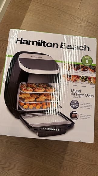 Hamilton Beach digital airfryer-ugn