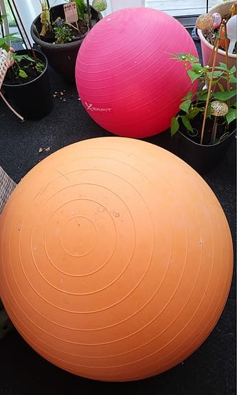 Pilates bollar 2 st