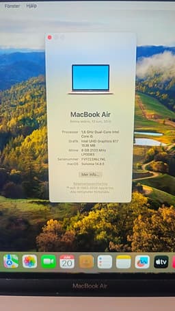 Apple MacBook Air 13 tum intel i5