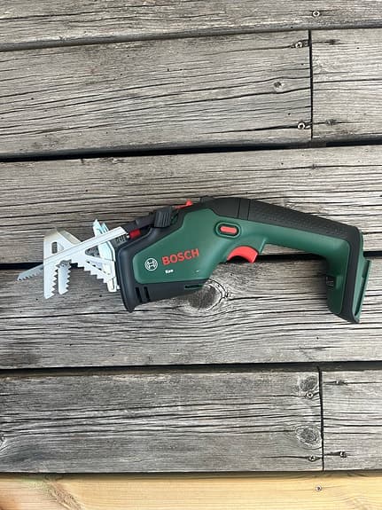Bosch Keo batteridriven grensåg grön