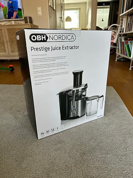 OBH Nordica Prestige Juice Extractor juicepress