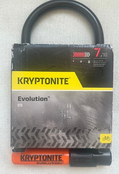 Kryptonite Evolution 910 bygellås till cykel