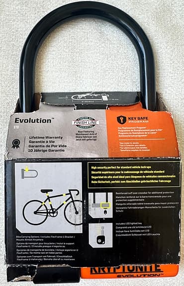 Kryptonite Evolution 910 bygellås till cykel