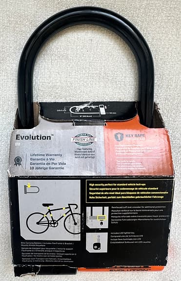 Kryptonite Evolution 910 bygellås till cykel