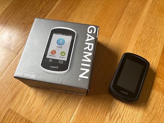 Garmin EDGE Explore, cykeldator/GPS