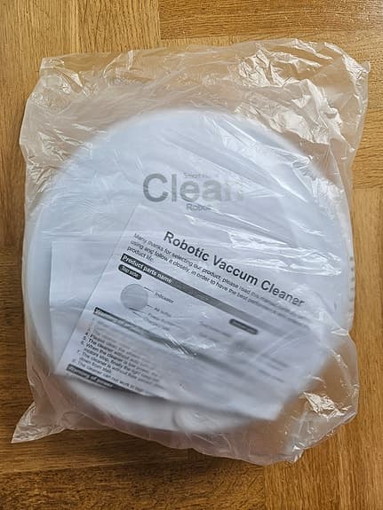 Clean Robot dammsugarrobot vit