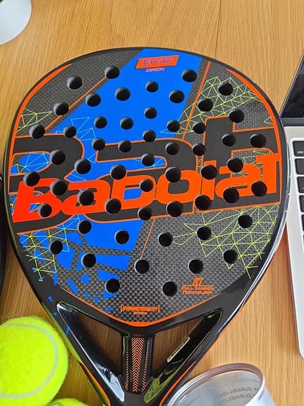 Babolat padelracket med fodral och bollar