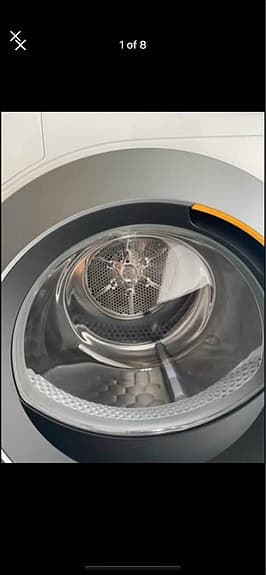 Miele T1 Excellence EcoSpeed & 8kg torktumlare vit tvättmaskin och diskmaskin