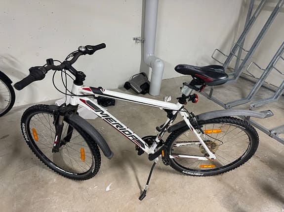 Merida mountainbike 26" stl M vit unisex