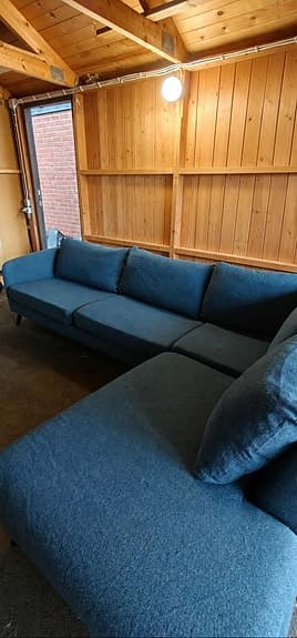 Mio madison 3sits soffa med divan