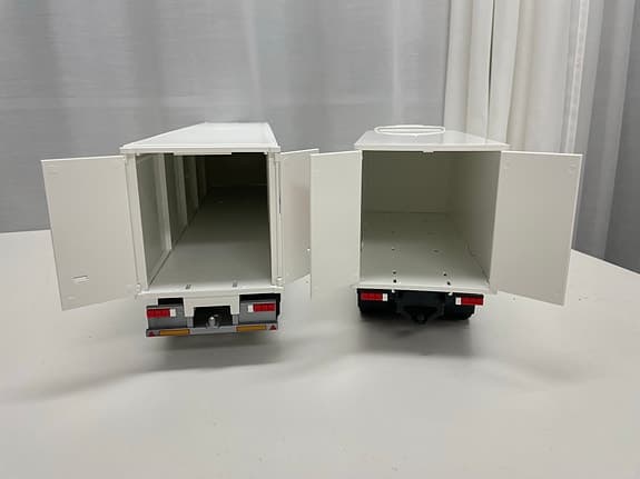 Emek Scania lastbil med släp leksak