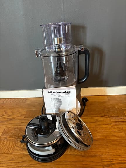 Kitchenaid matberedare, 3,1L Silver
