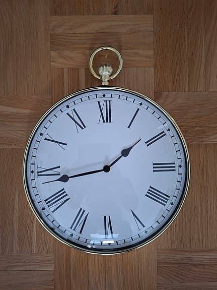 Väggklocka, Ø 31 cm. Anderson Mio.