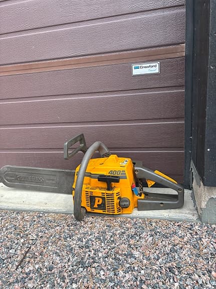 Partner 400 motorsåg gul