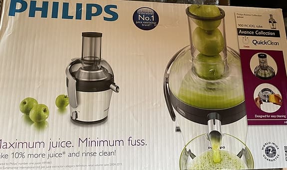 Philips  juicepress råsaft centrifug avance collection