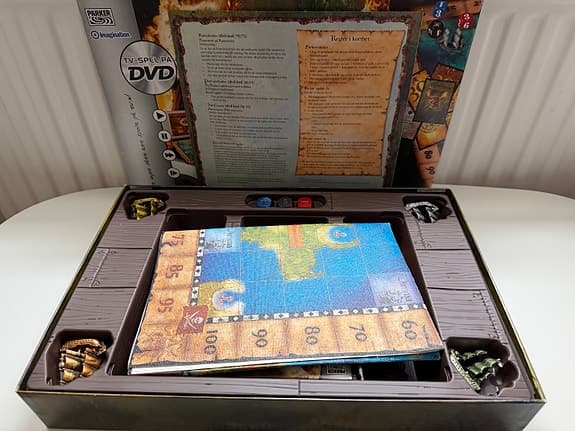 Pirates of the Caribbean Död Mans Kista DVD-Spel Parker Hasbro 2006