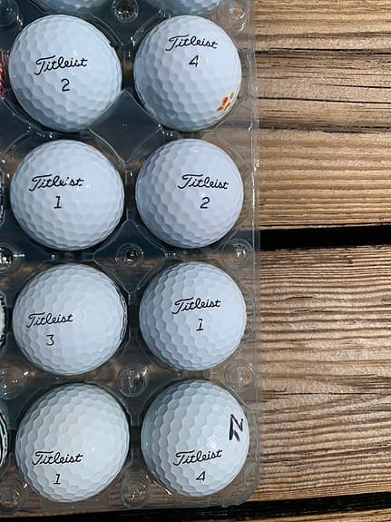 Titleist golfbollar 30- pack vita, Tour soft, Tour speed, Avx