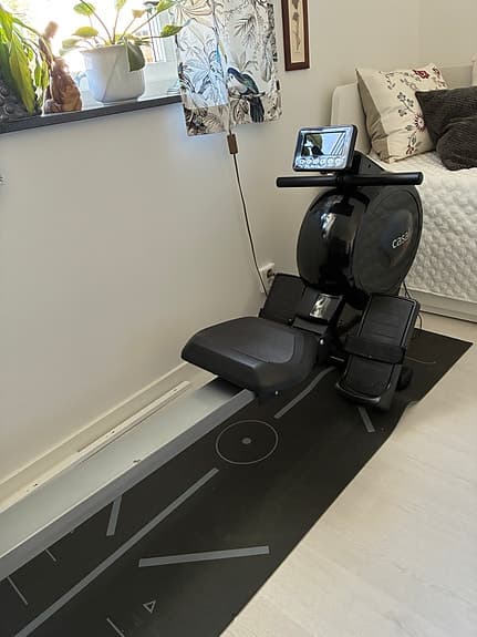 Casall roddmaskin med display svart