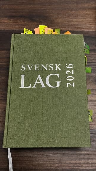 Svensk lagbok 2026