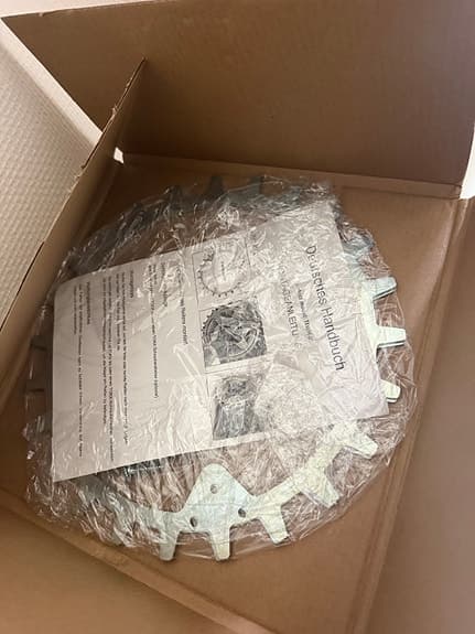 Extra metallhjul till robotgräsklippare
