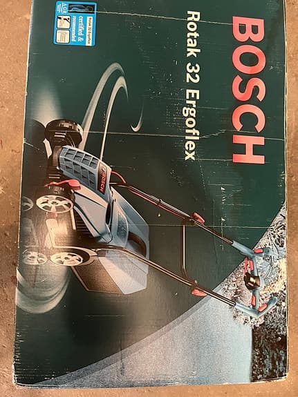 Bosch elgräsklippare