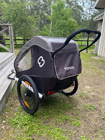 CYKELVAGN HAMAX TRAVELLER SVART/GRÅ