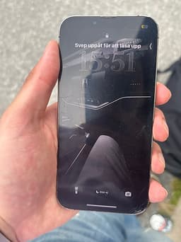 Apple iPhone 13 Pro mobil 128 GB grafit- 78% batteri