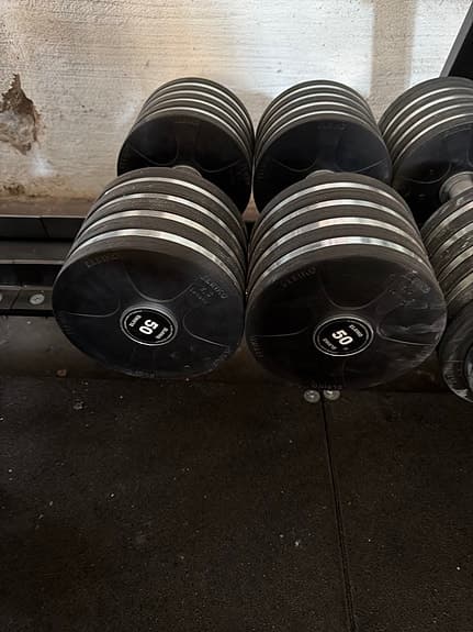 ELEIKO 50kg hantlar