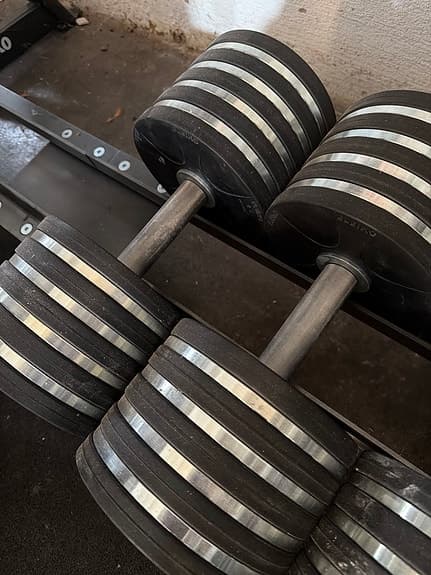 ELEIKO 50kg hantlar