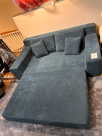 Bäddsoffa med sovfunktion – Helt ny