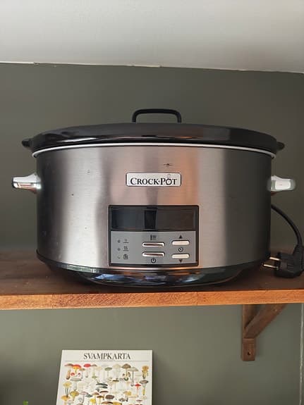 Crock-pot slow cooker 7.5L