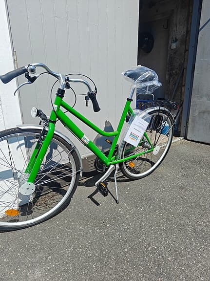 Grön damcykel 28 tum
