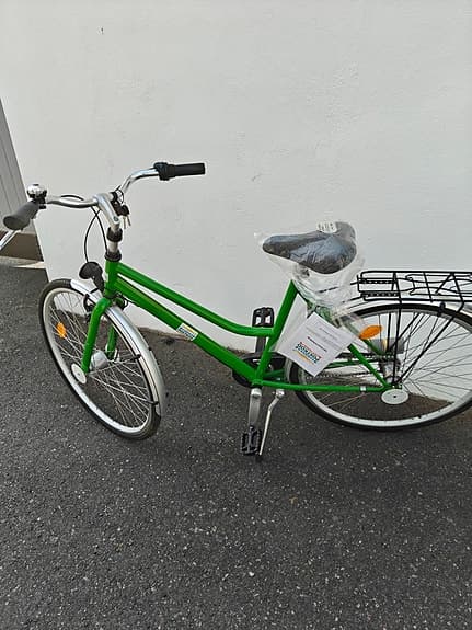 Grön damcykel 28 tum