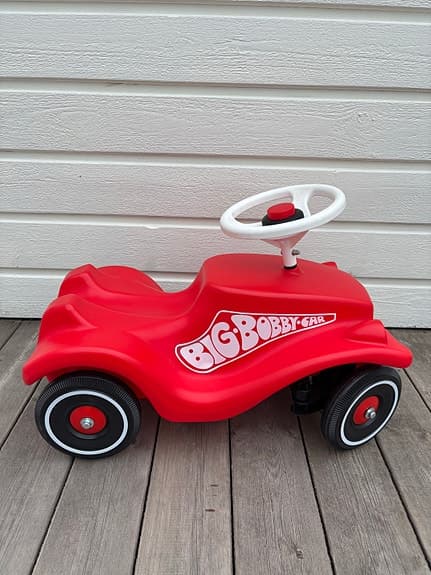 Röd Bobby car
