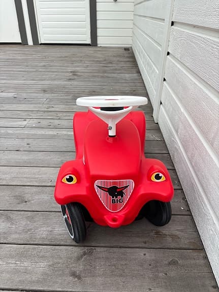 Röd Bobby car