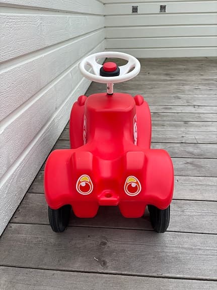 Röd Bobby car