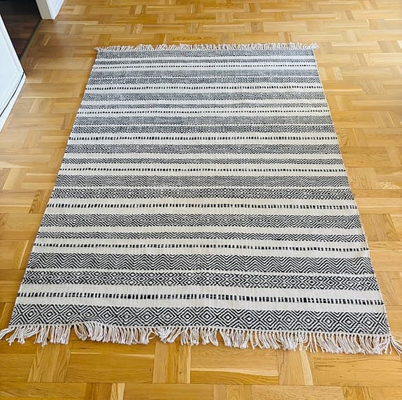 Ute-matta 220x165 cm, fint skick!