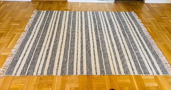 Ute-matta 220x165 cm, fint skick!