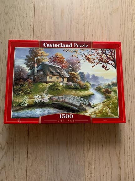 Castorland pussel / puzzle 1500 bitar landskap