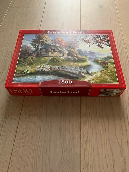 Castorland pussel / puzzle 1500 bitar landskap