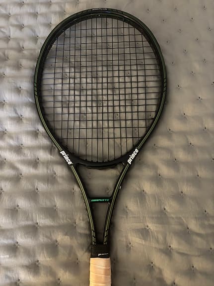 Prince Graphite 100 tennisracket svart/grön