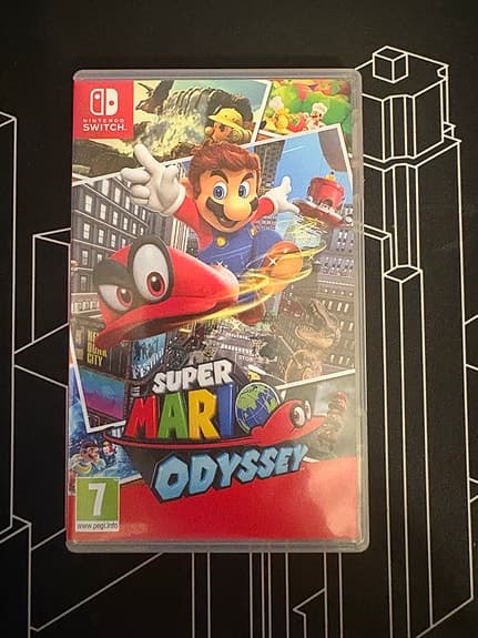 Nintendo Switch Super Mario Odyssey spel