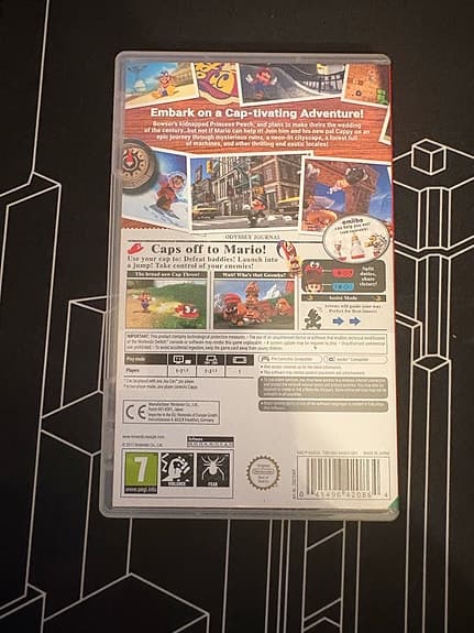 Nintendo Switch Super Mario Odyssey spel
