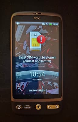 HTC Desire (PB99200) - Klassiskt retro-flaggskepp (Samlarobjekt)