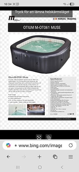 MSpabad Otium Muse. 930 liter. 6 personer.