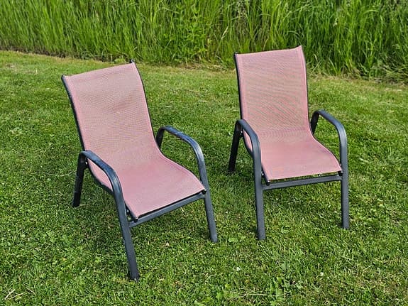 2st trädgårdsstolar barnmodell