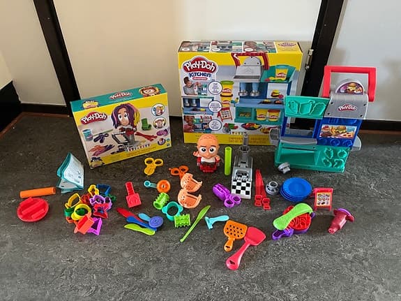 Play-Doh lekset kök och tillbehör