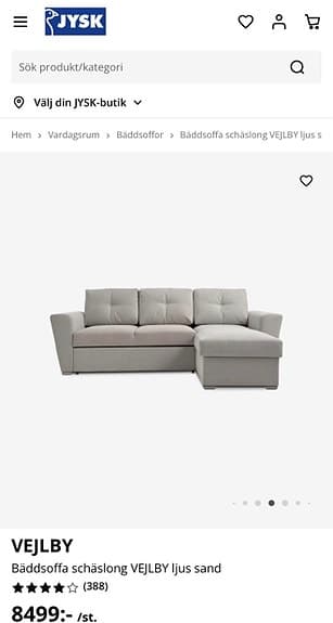 Soffa Jysk