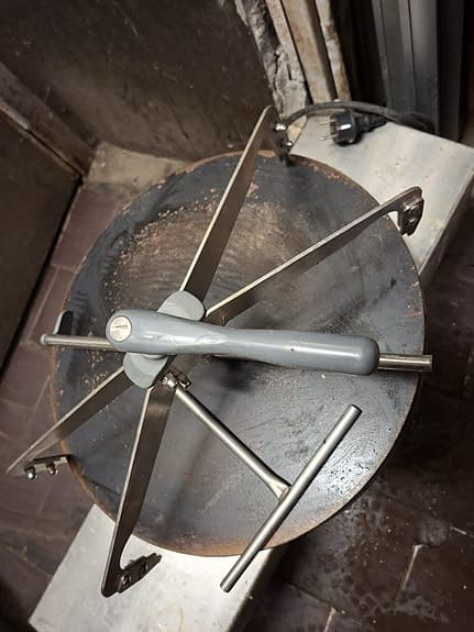 Krampouz elektrisk crepegrill med spridare