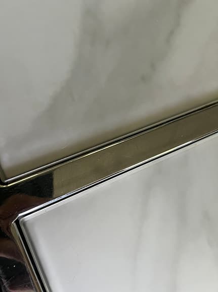 Matbord marmor glas